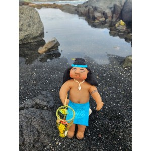 10" Art Doll Kaimana, the Fisher Boy